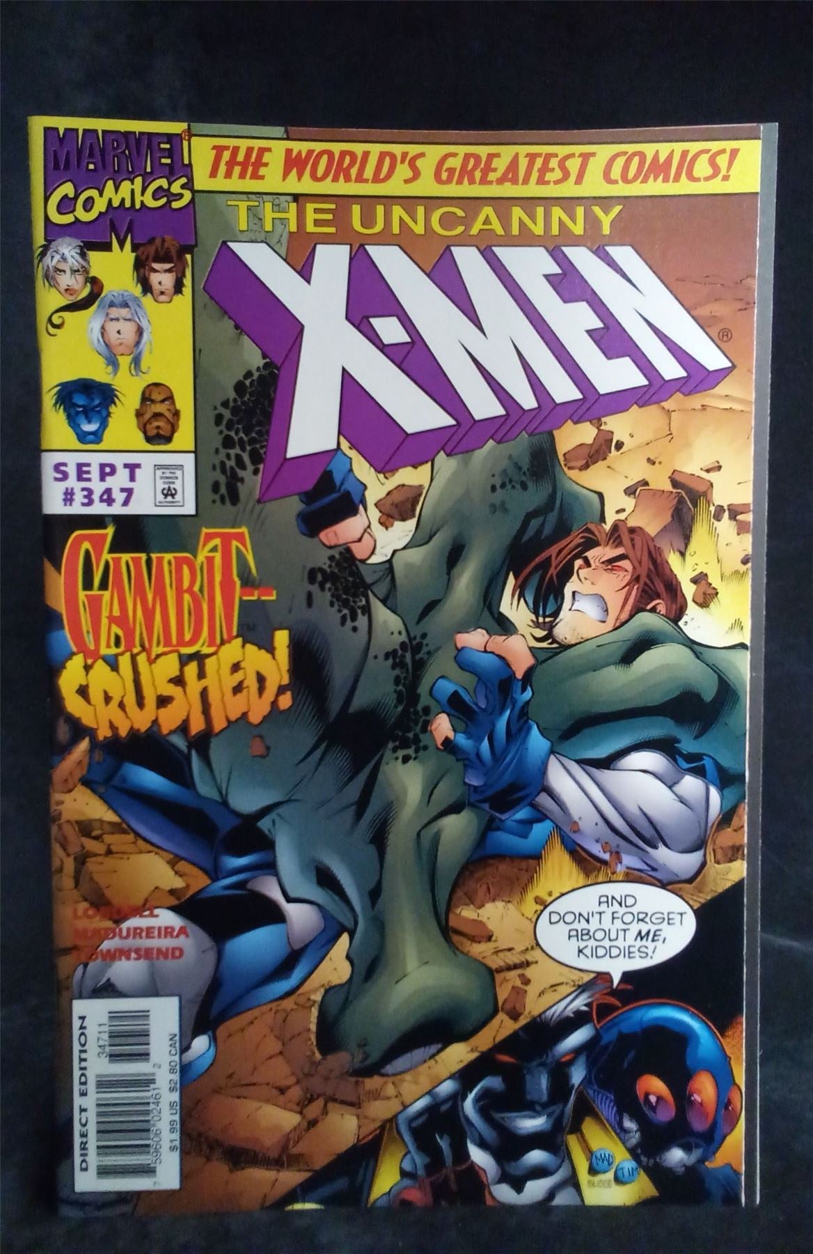 The Uncanny X-Men #347 1997 Marvel Comics Comic Book