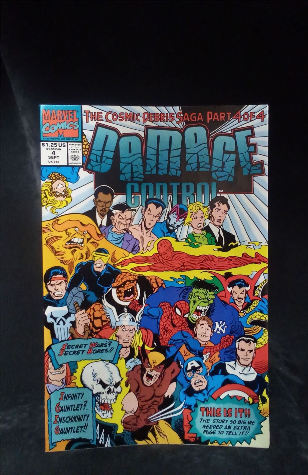 Damage Control #4 1991 Series 3 Marvel Comics Comic Book