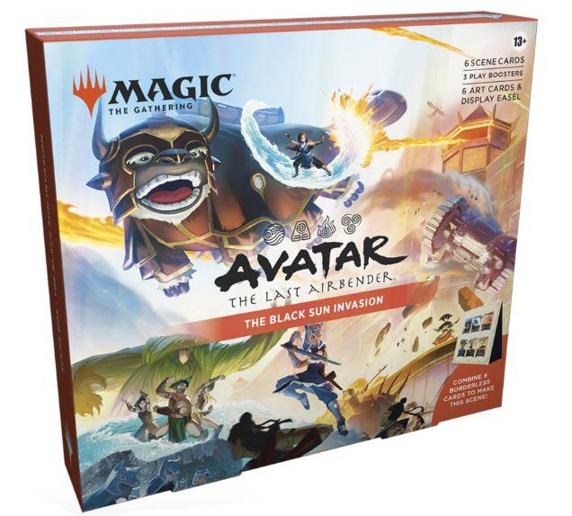 MTG TCG Universes Beyond Avatar the Last Air Bender Black Sun Invasion Scene Box By Wizards of the Coast