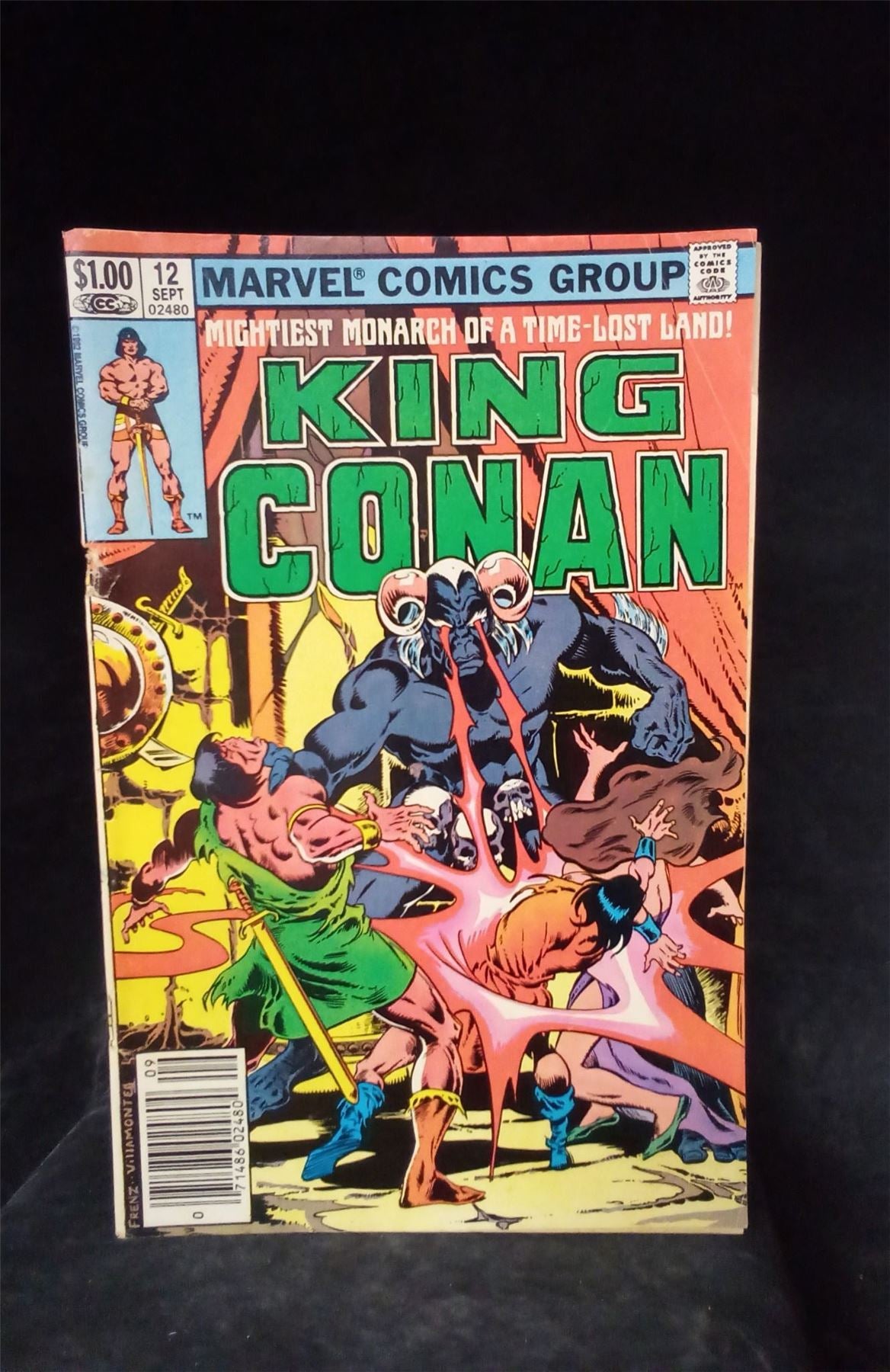 King Conan #12 1982 Marvel Comics Comic Book