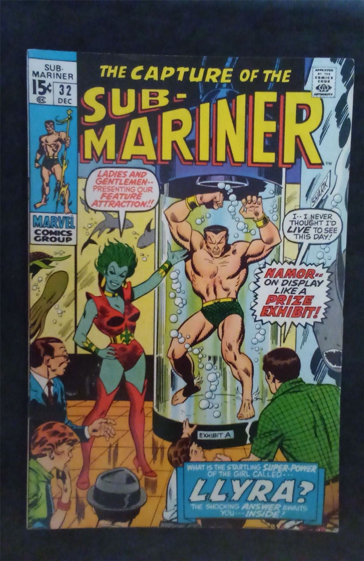 Sub-Mariner #32 1970 marvel Comic Book