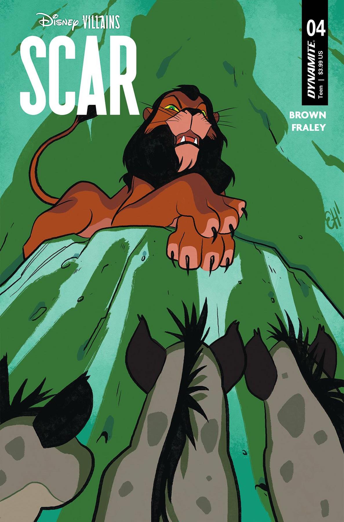 Disney Villains Scar #4 Cvr C Henderson Dynamite Comic Book