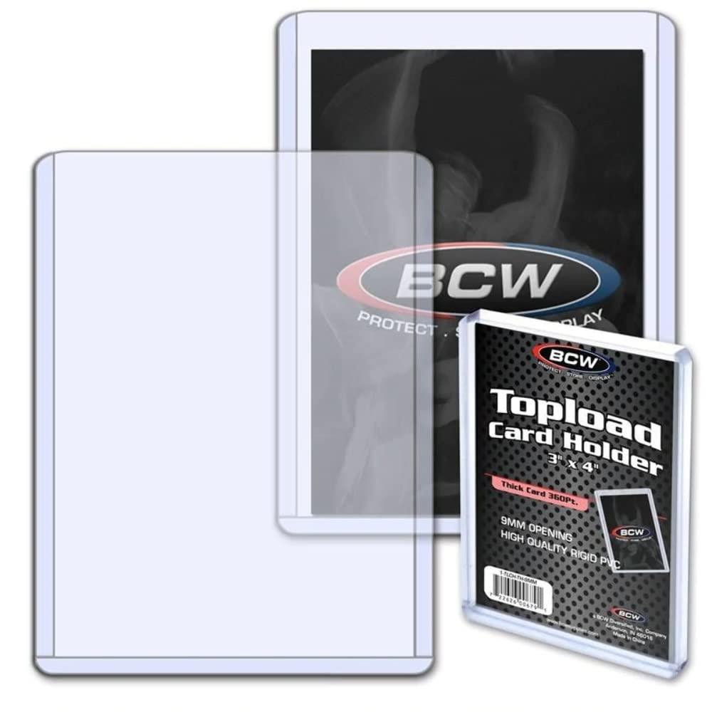 BCW Toploader 3x4 360pt.