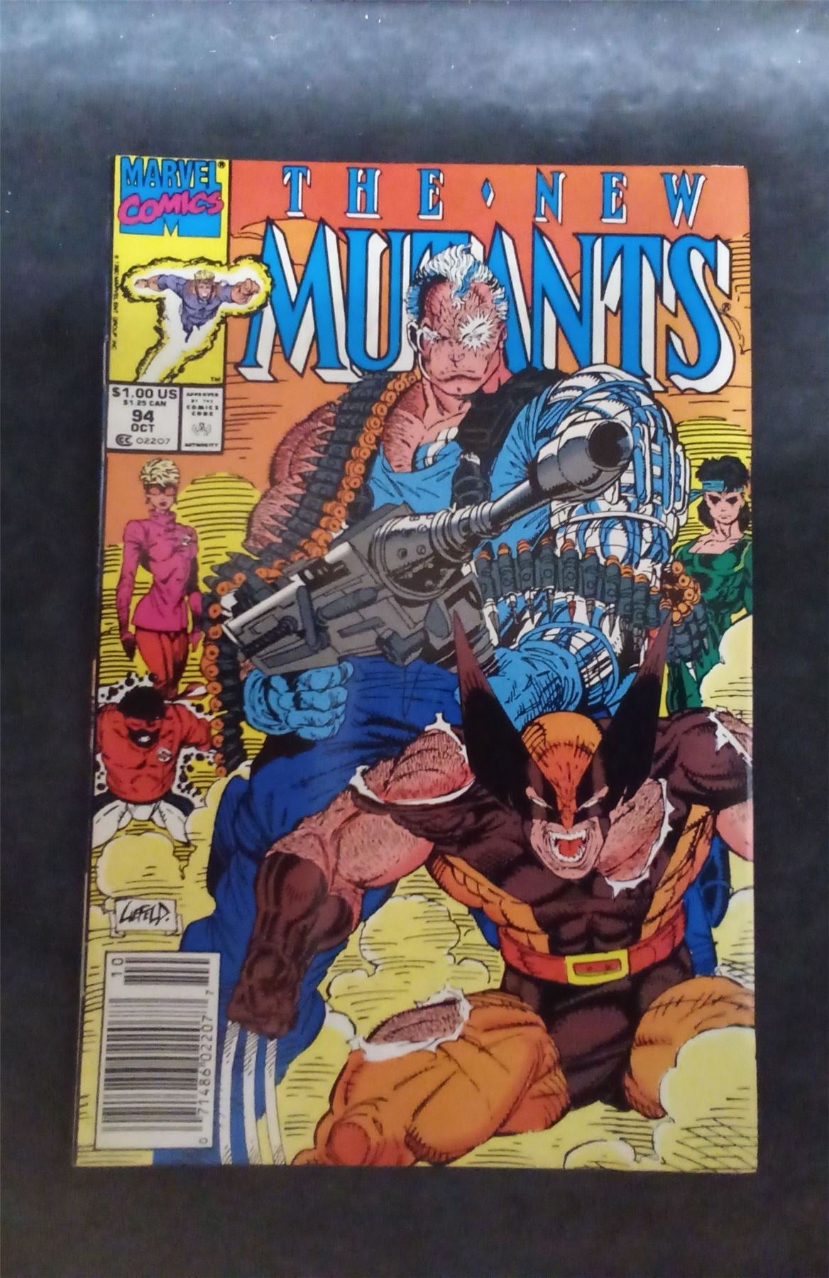 The New Mutants #94 1990 marvel Comic Book