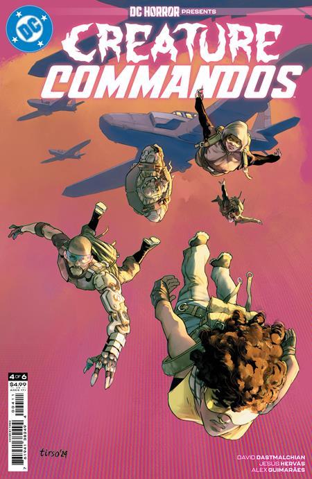 Dc Horror Presents Creature Commandos #4 (of 6) Cvr A Tirso (mr) DC Comics Comic Book