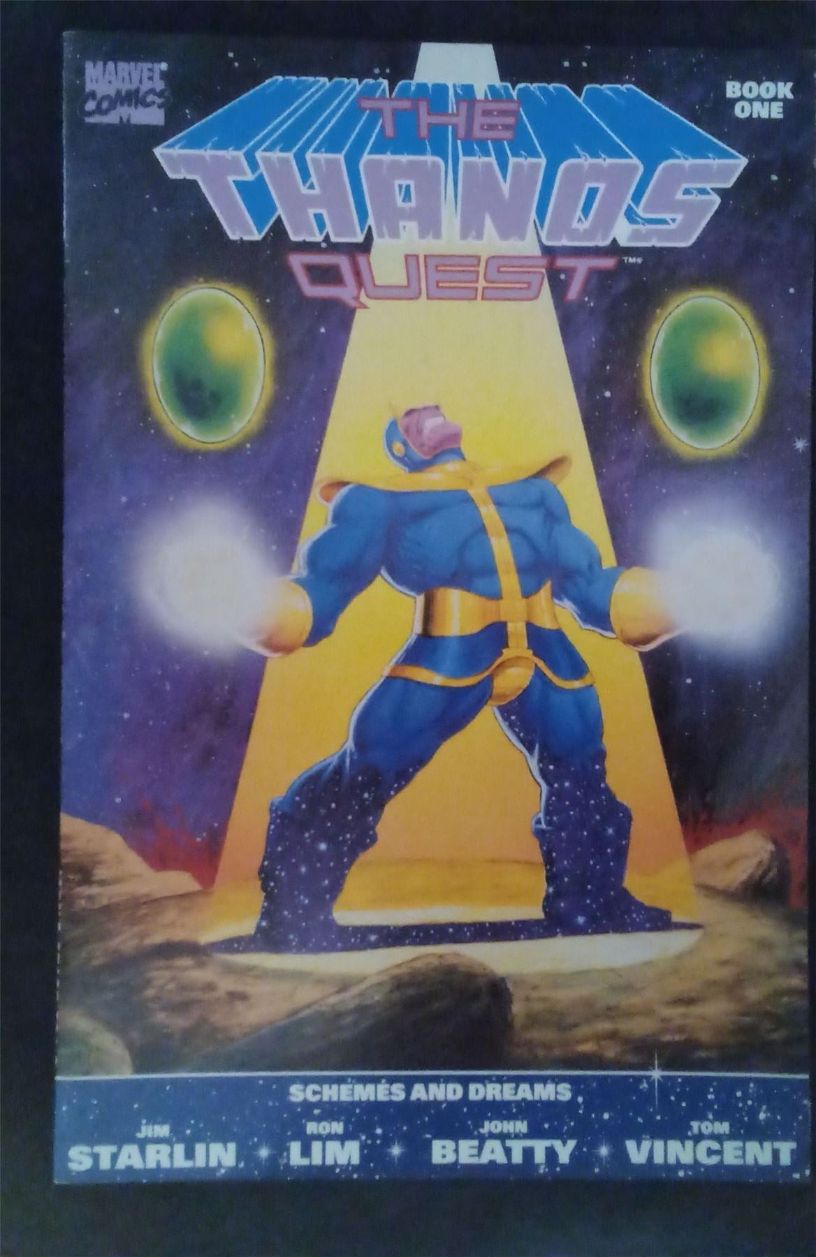 The Thanos Quest #1 1990 marvel Comic Book