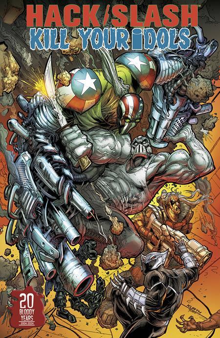 Hack Slash Kill Your Idols (one Shot) Cvr B Steve Kurth Var (mr) Image Comics Comic Book