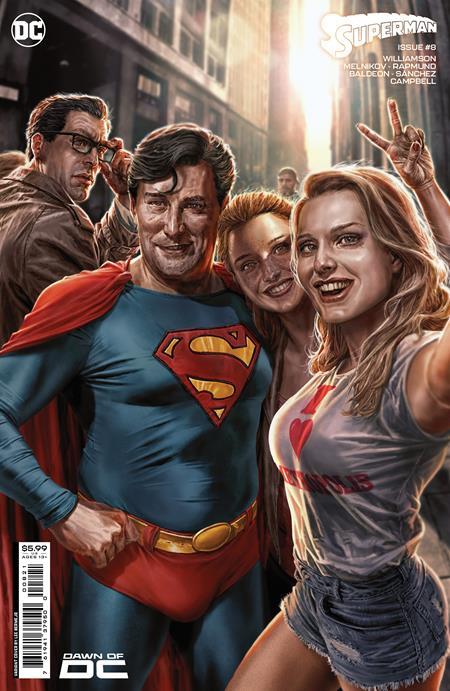 Superman #8 Cvr B Lee Bermejo Card Stock Var DC Comics Comic Book