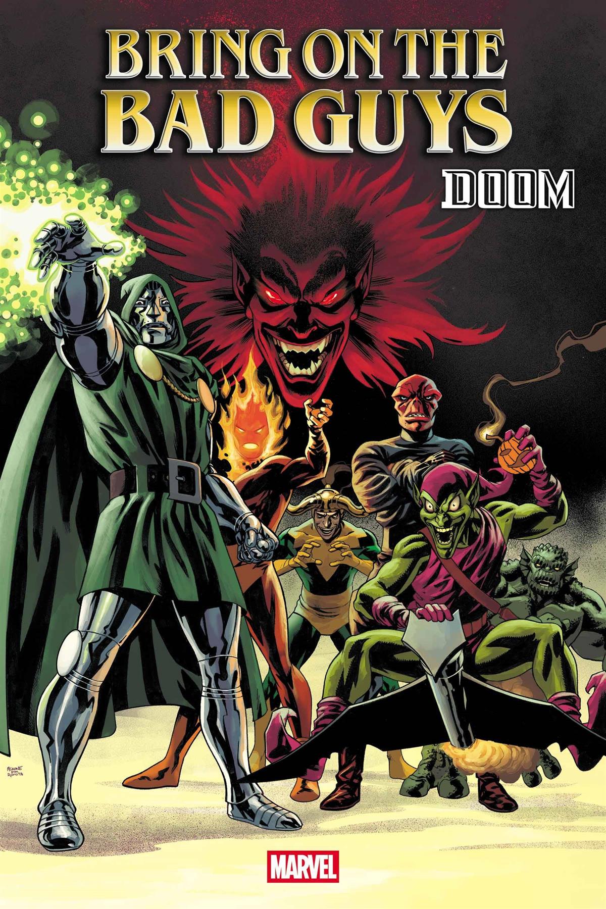 Bring On The Bad Guys Doom #1 Mike Mckone Var Marvel Prh Comic Book 2025