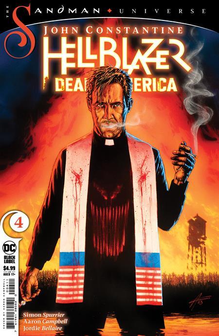 John Constantine Hellblazer Dead In America #4 (of 9) Cvr A Aaron Campbell (mr) DC Comics Comic Book
