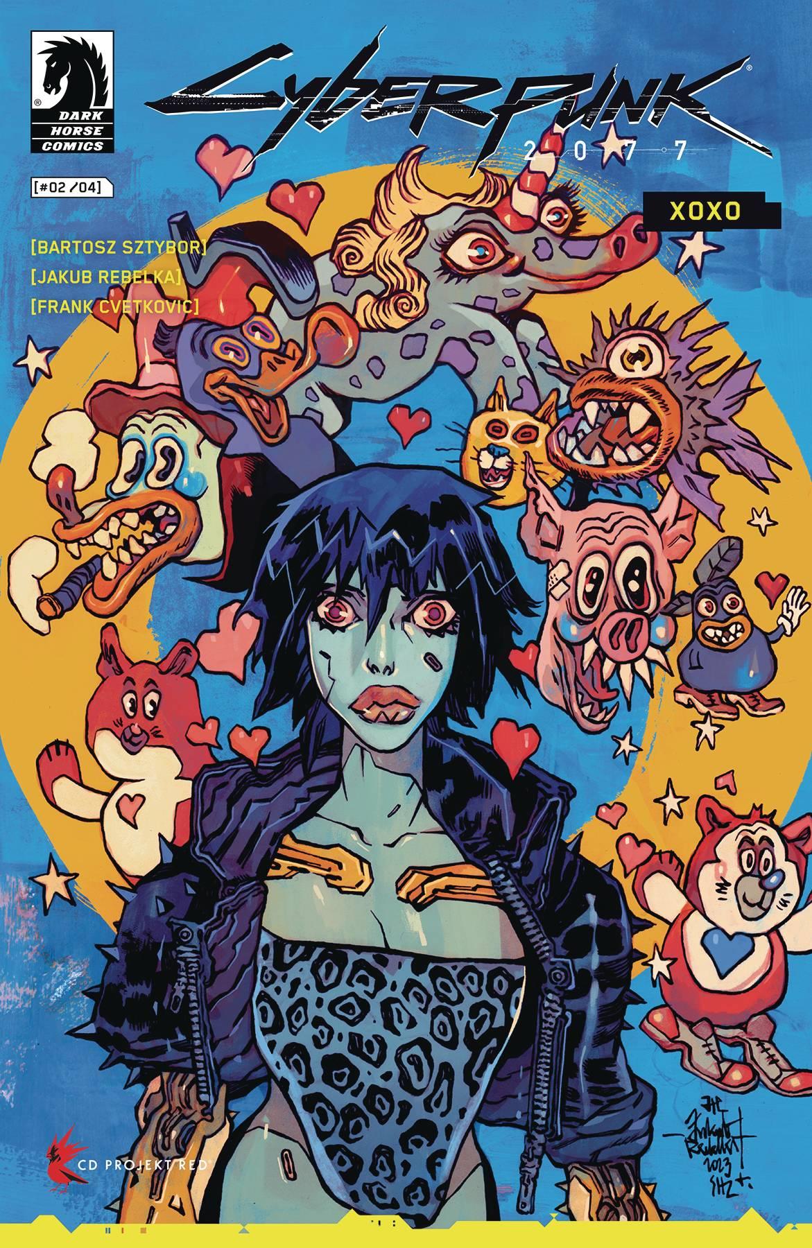 Cyberpunk 2077 Xoxo #2 Cvr A Rebelka Dark Horse Prh Comic Book