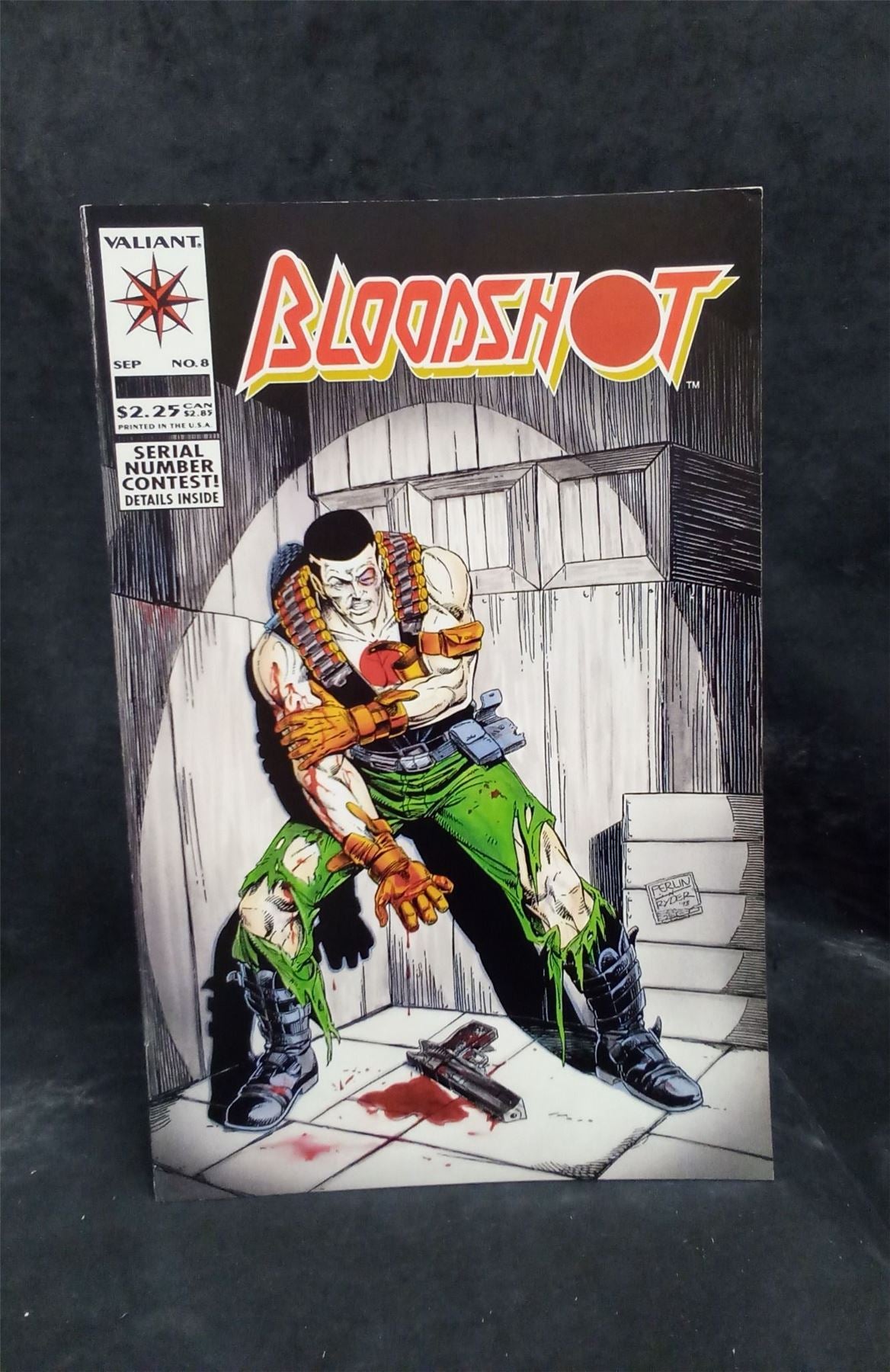 Bloodshot #8 1993 valiant Comic Book