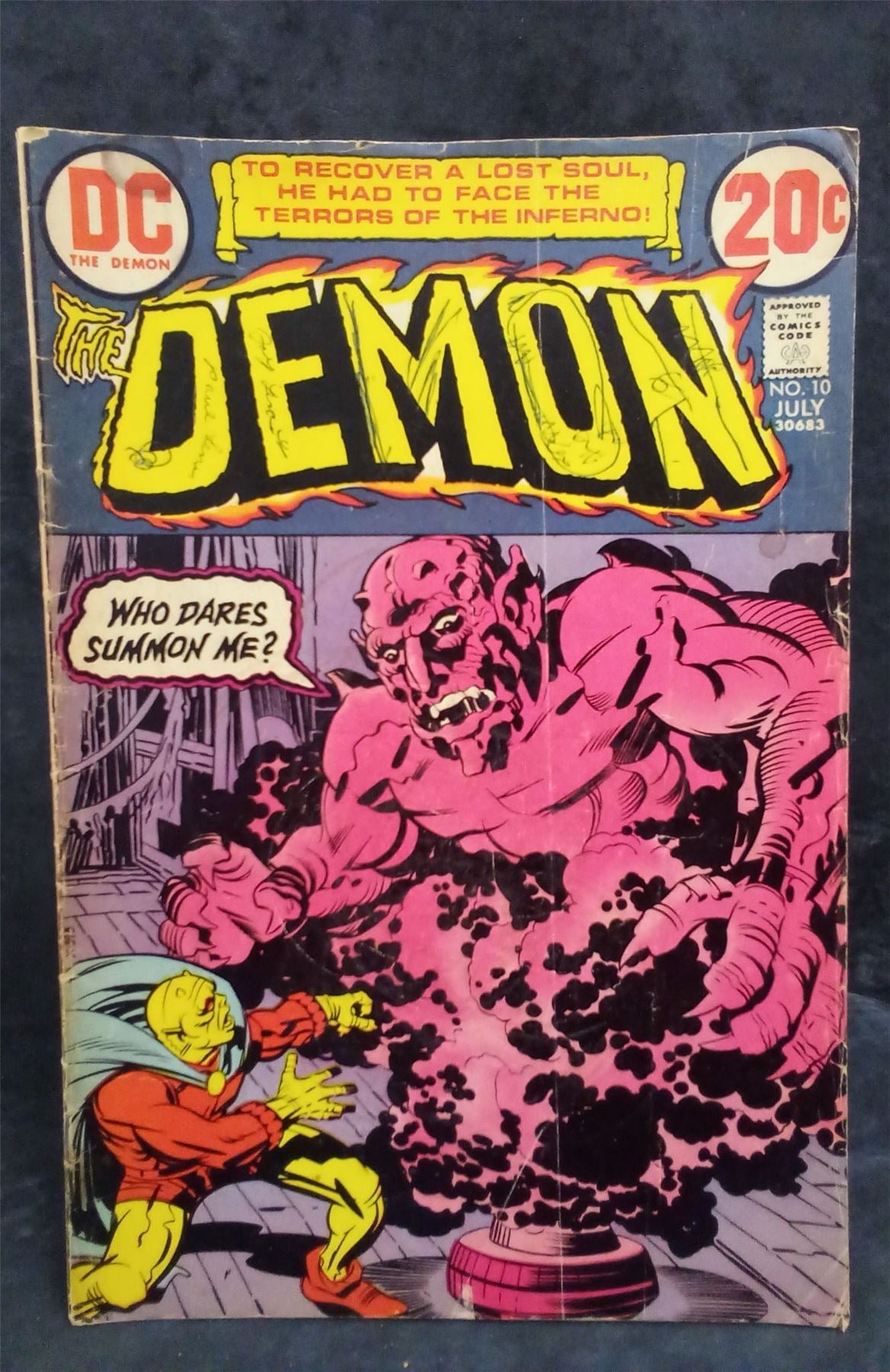 The Demon #10 1973 DC Comics Comic Book