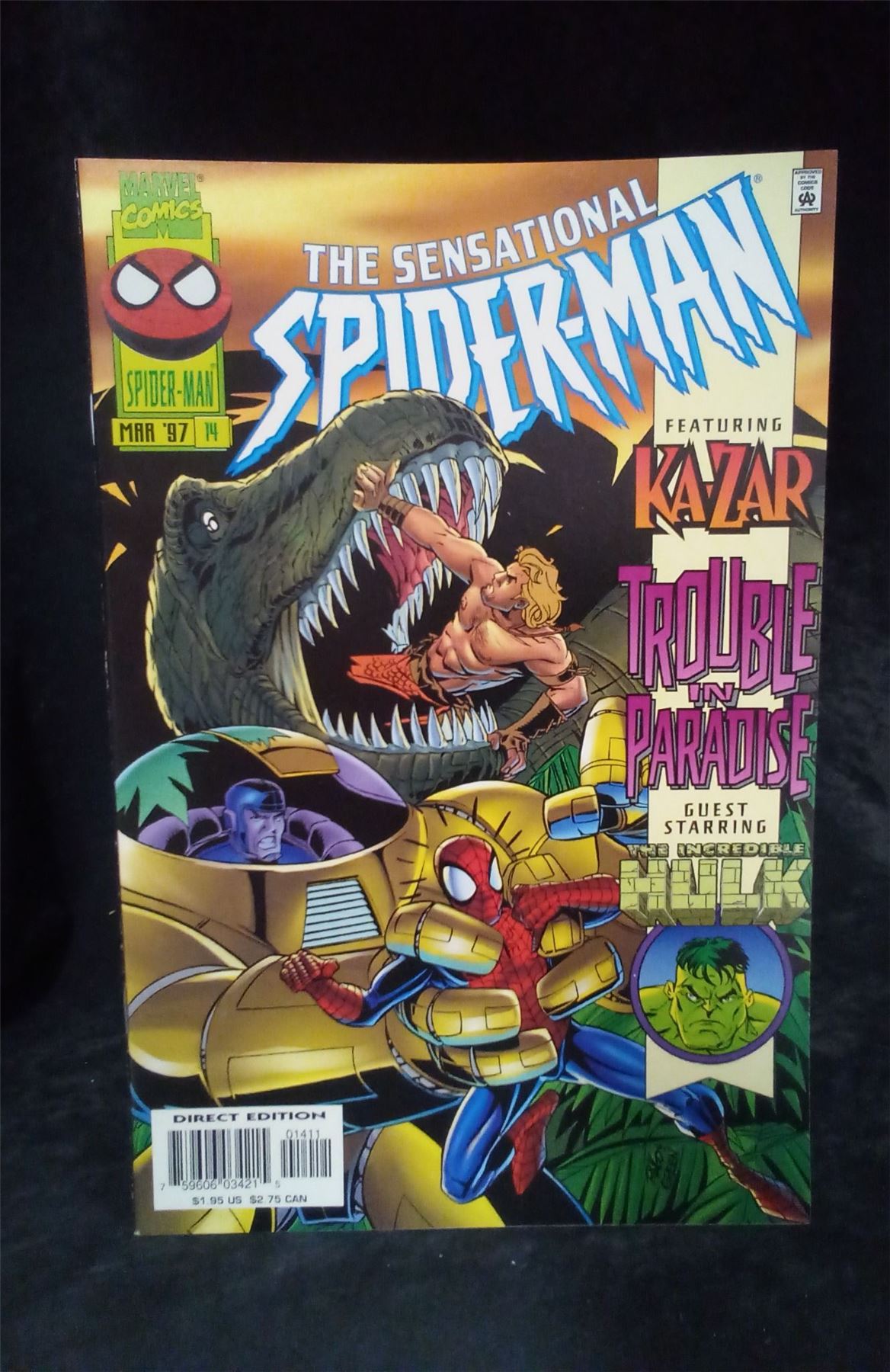 The Sensational Spider-Man #14 1997 Marvel Comics Comic Book