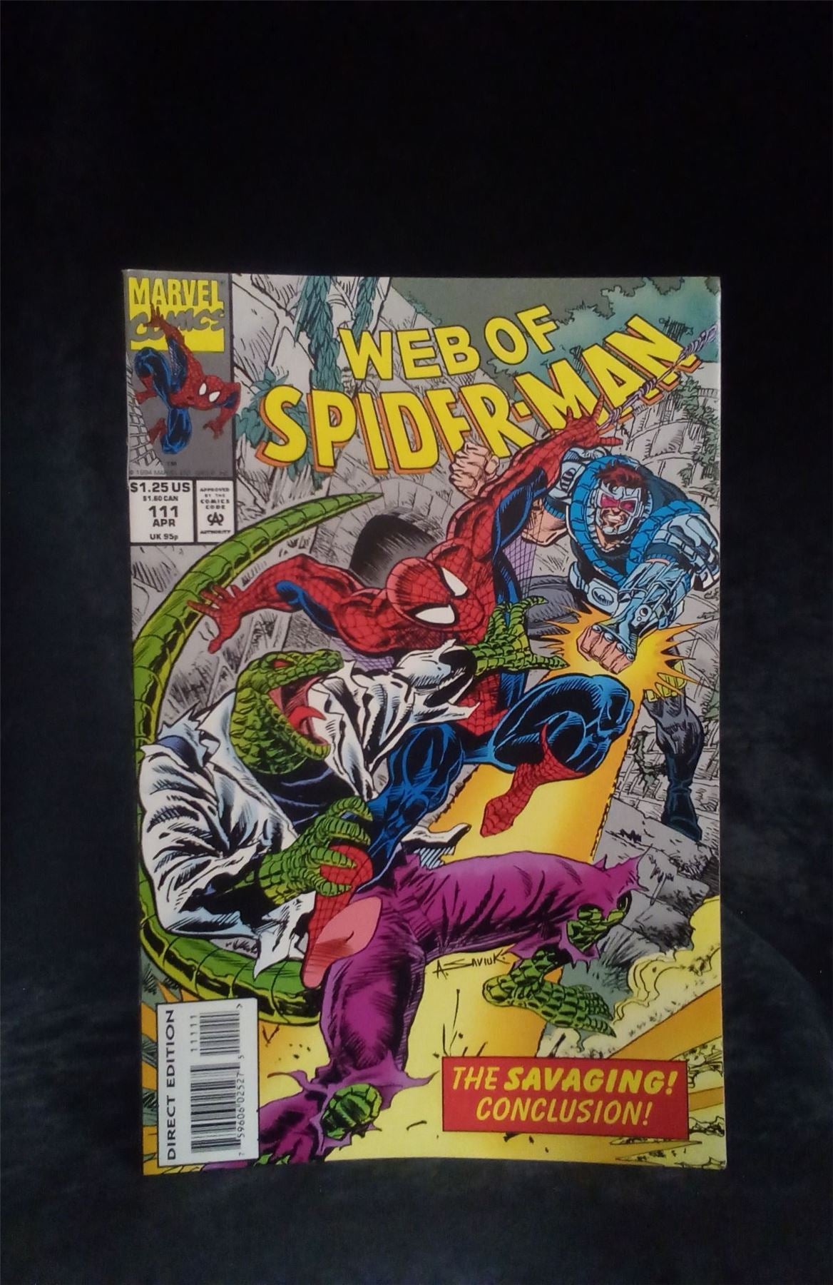 Web of Spider-Man #111 1994 Marvel Comics Comic Book