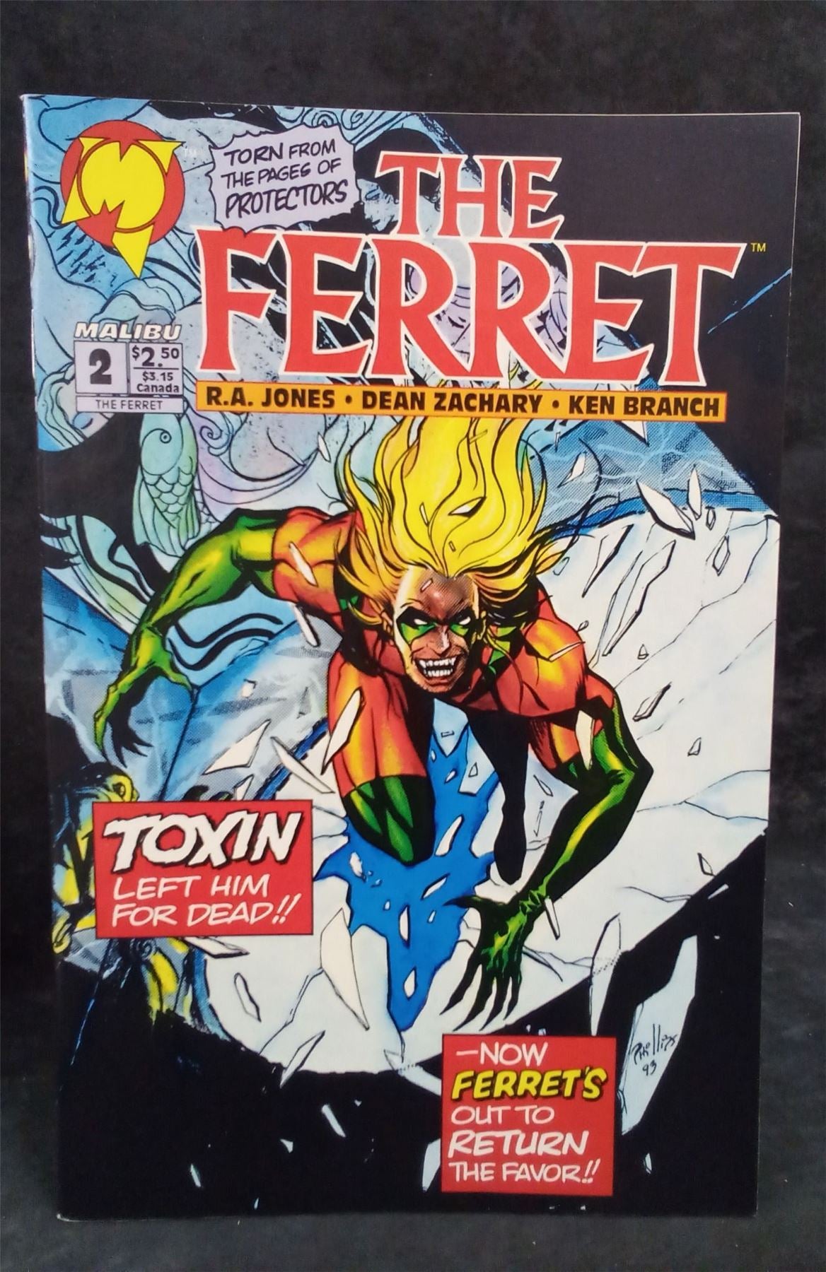 The Ferret #2 1993 malibu Comic Book