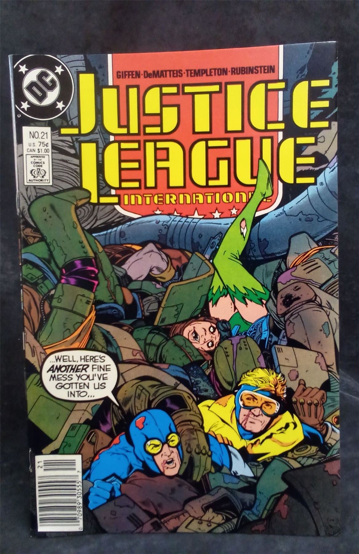 Justice League International #21 1988 DC Comics Comic Book