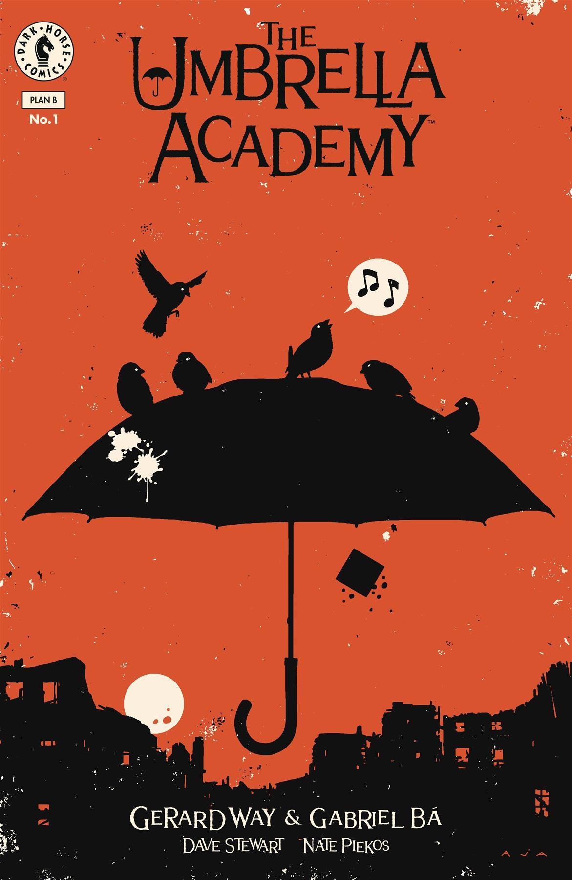 Umbrella Academy Plan B #1 Cvr F Aja Cvr F Aja Dark Horse Prh Comic Book 2025