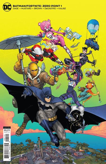 Batman Fortnite Zero Point #1 Cvr B Kenneth Rocafort Card Stock Var (previously On Foc) DC Comics Comic Book