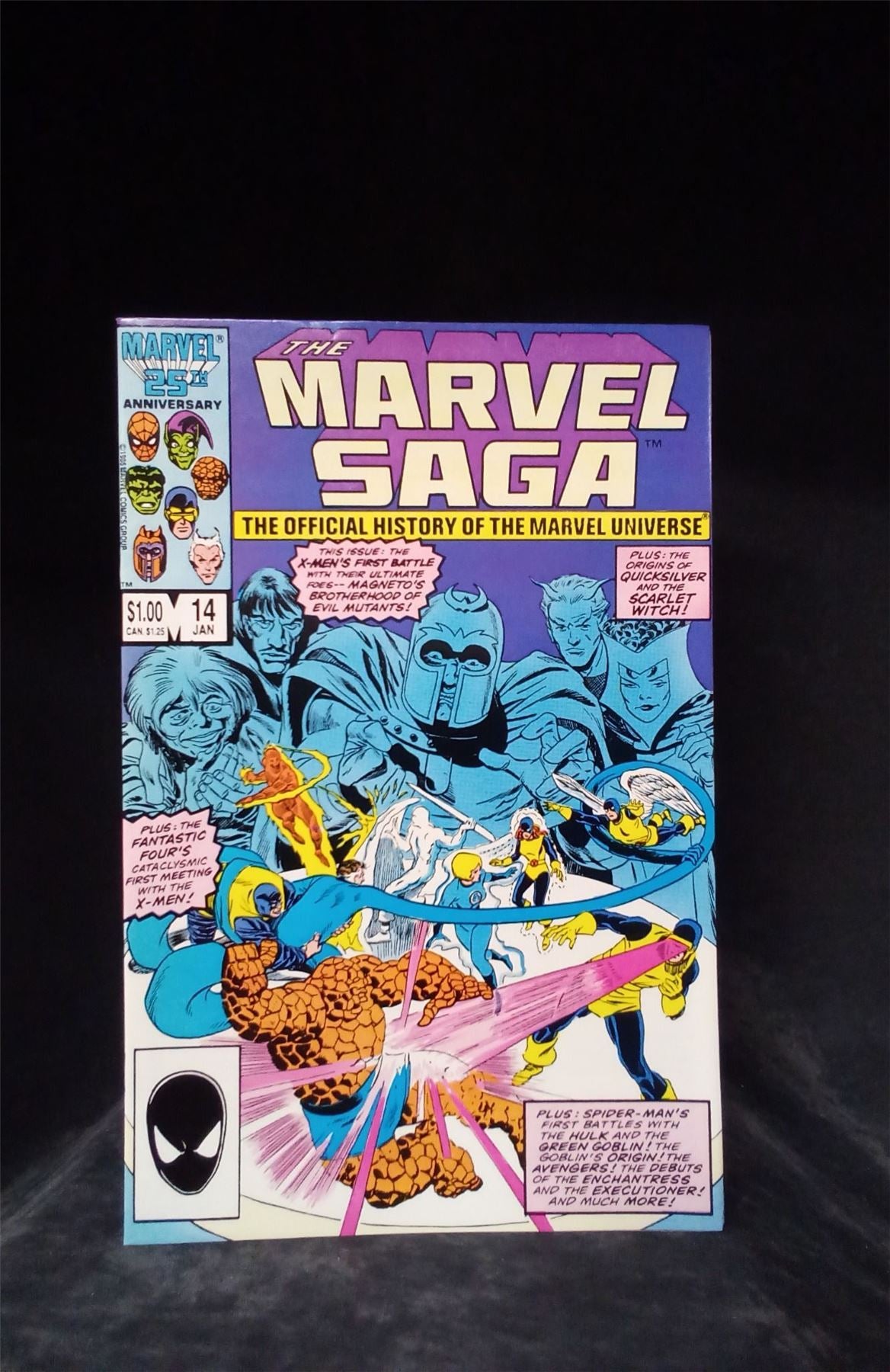 The Marvel Saga The Official History of the Marvel Universe #14 1987 Marvel Comics Comic Book