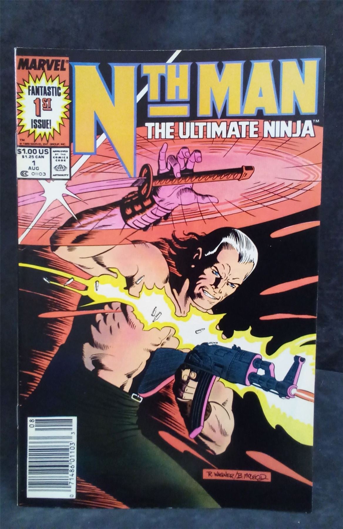Nth Man the Ultimate Ninja #1 1989 Marvel Comics Comic Book