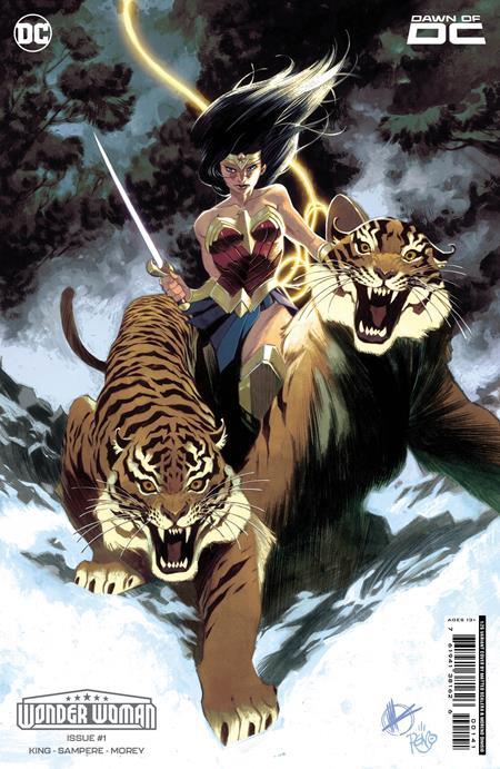 Wonder Woman #1 Cvr G Inc 1:25 Matteo Scalera Card Stock Var DC Comics Comic Book