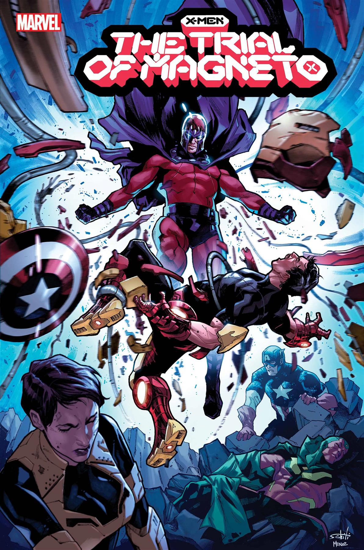 X-men Trial Of Magneto #2 (of 5) Marvel Comics Comic Book