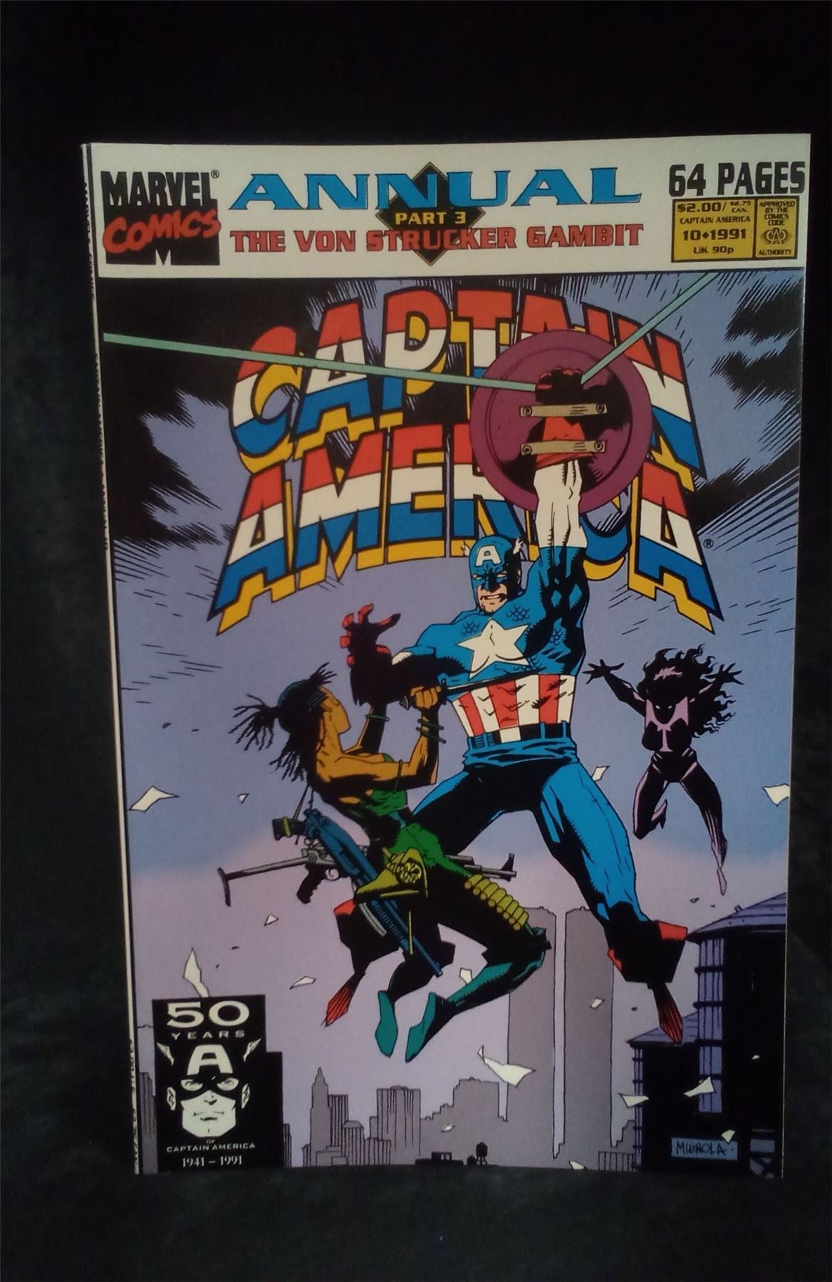 Captain America Annual #10 1991 Marvel Comics Comic Book