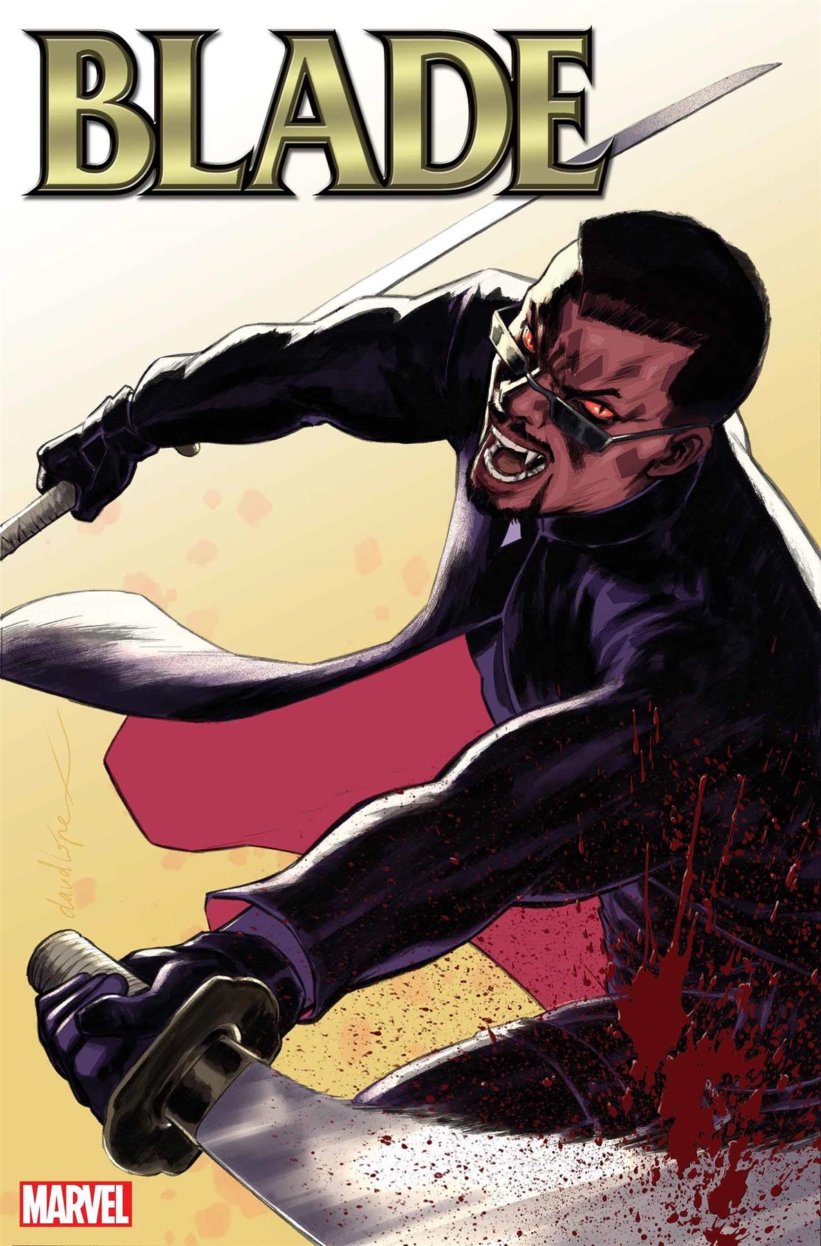 Blade #9 David Lopez Var (David Lopez Var) Marvel Prh Comic Book 2024