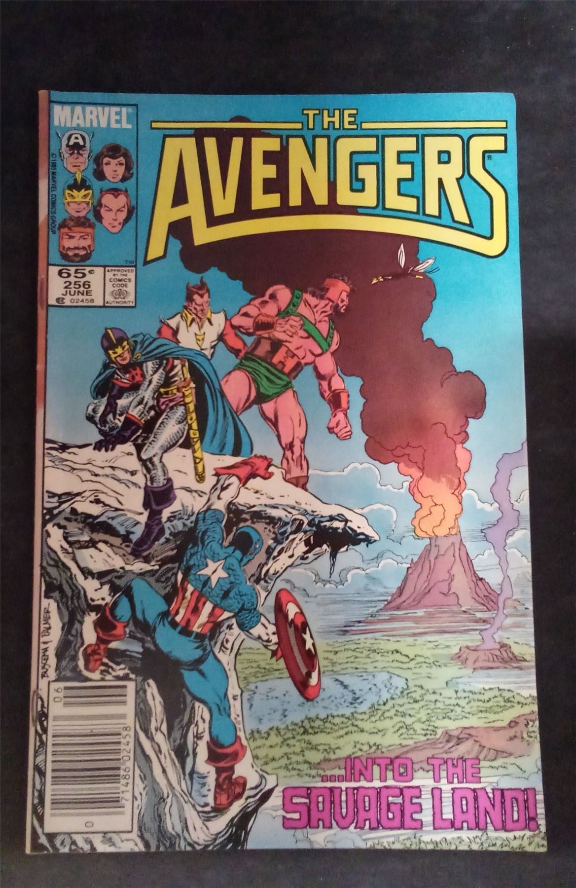 The Avengers #256 1985 marvel Comic Book