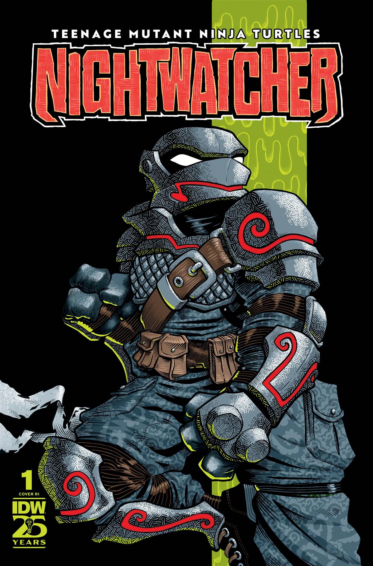 Teenage Mutant Ninja Turtles Nightwatcher #1 10 Copy Gonzo Idw-prh Comic Book