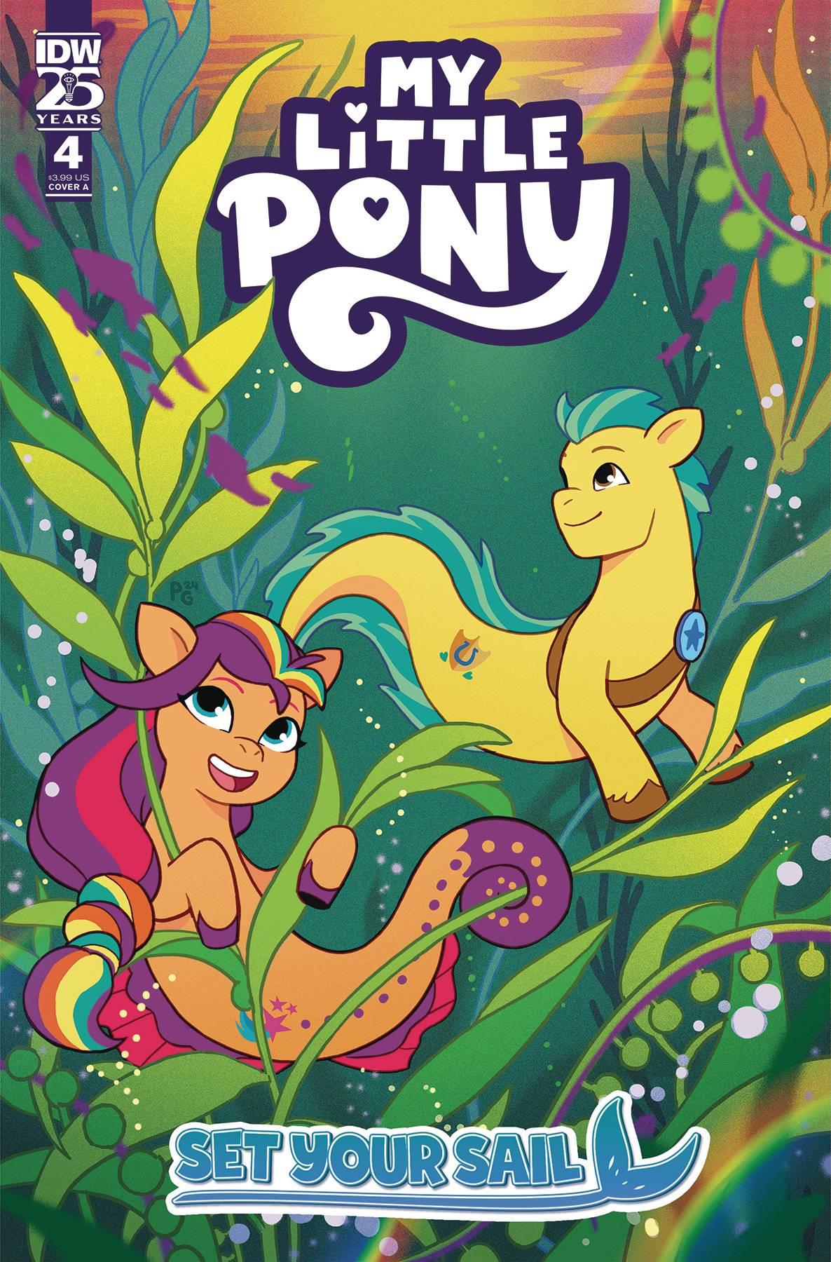 My Little Pony Set Your Sail #4 Cvr A Ganucheau Idw-prh Comic Book