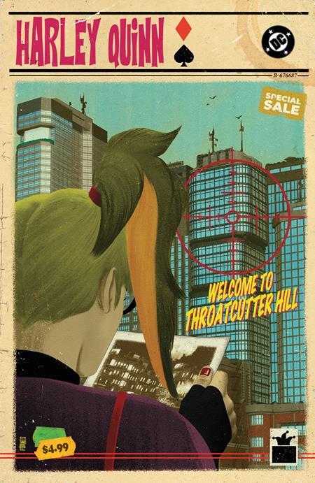 Harley Quinn #44 Cvr C Jorge Fornes Card Stock Var DC Comics Comic Book