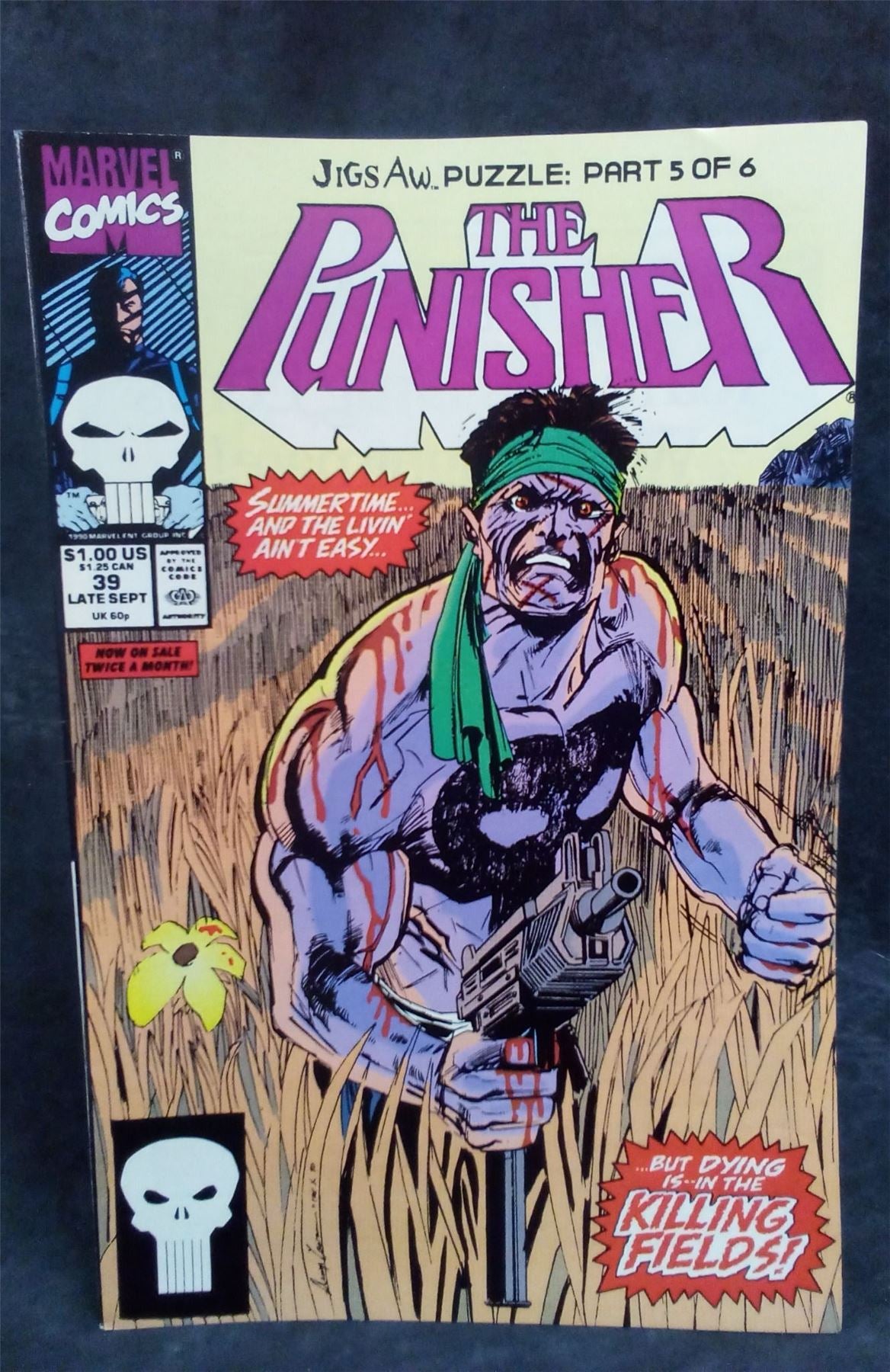 The Punisher #39 1990 Marvel Comics Comic Book