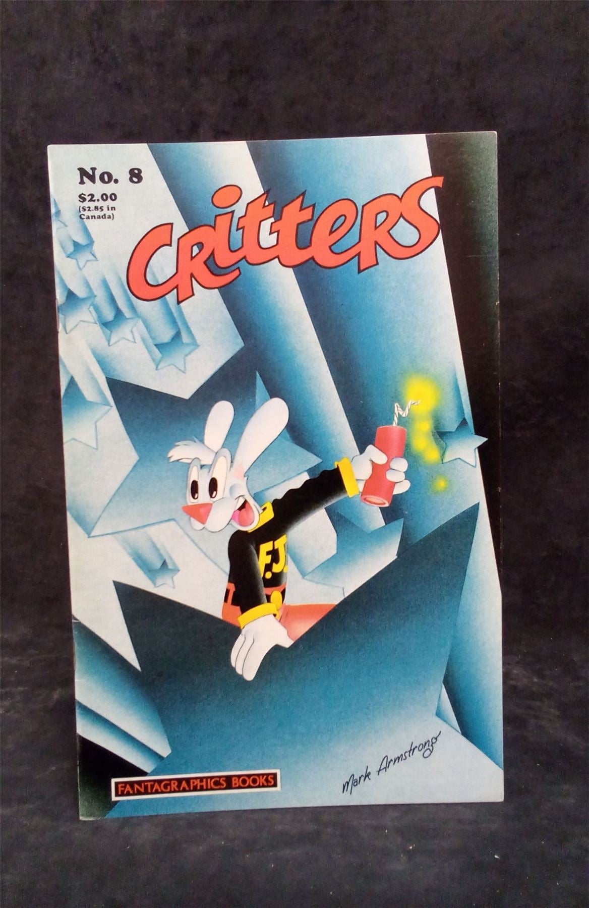 Critters #8 1987 fantagraphics Comic Book