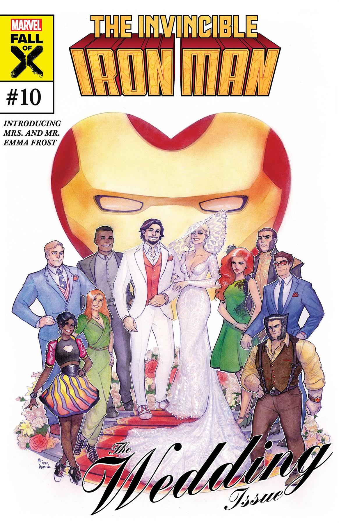 Invincible Iron Man #10 Meghan Hetrick Homage A Var (Meghan Hetrick Homage A Var) Marvel Prh Comic Book 2023