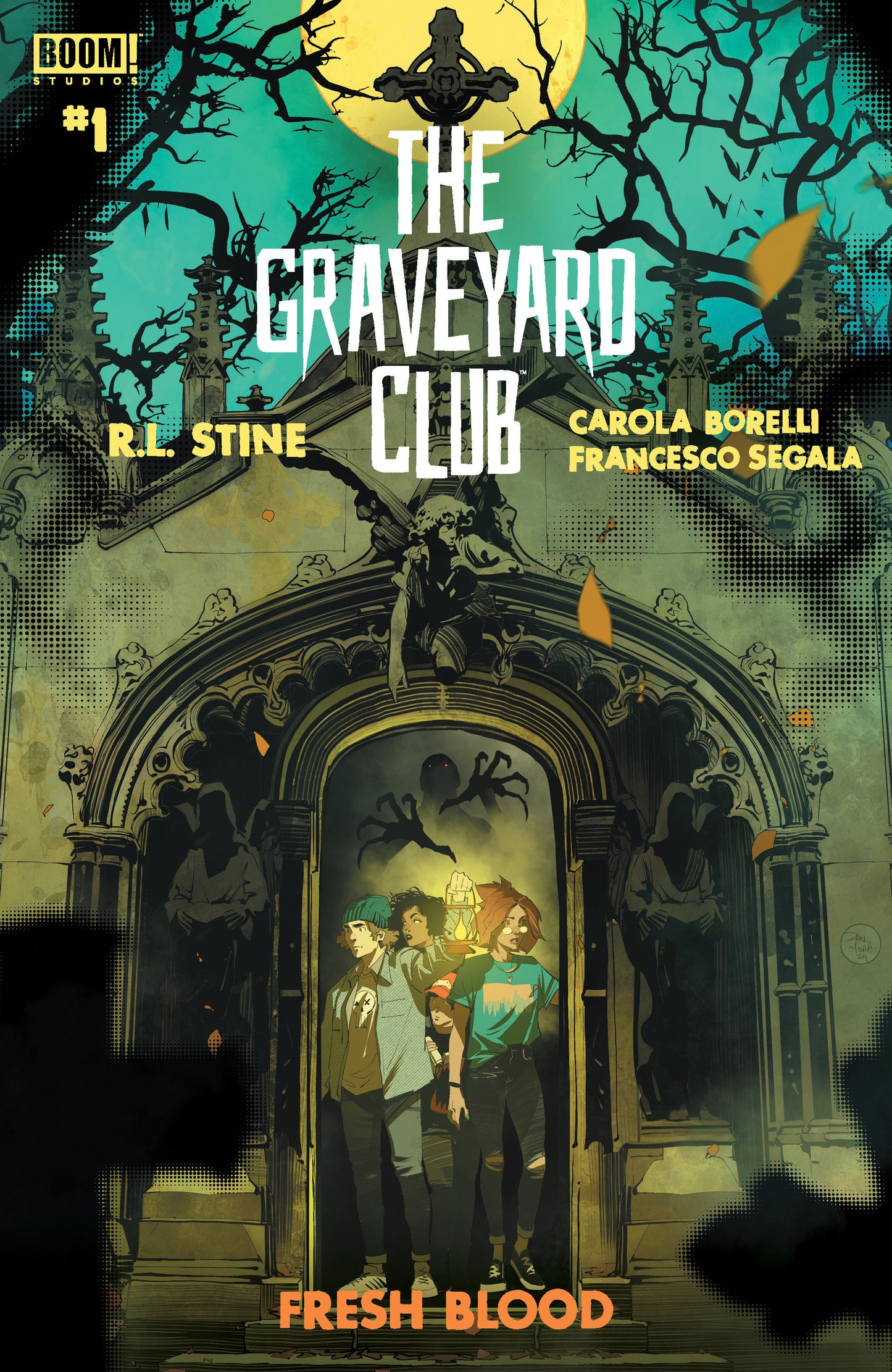 The Graveyard Club: Fresh Blood #1 B Variant (Dressed, Mora)