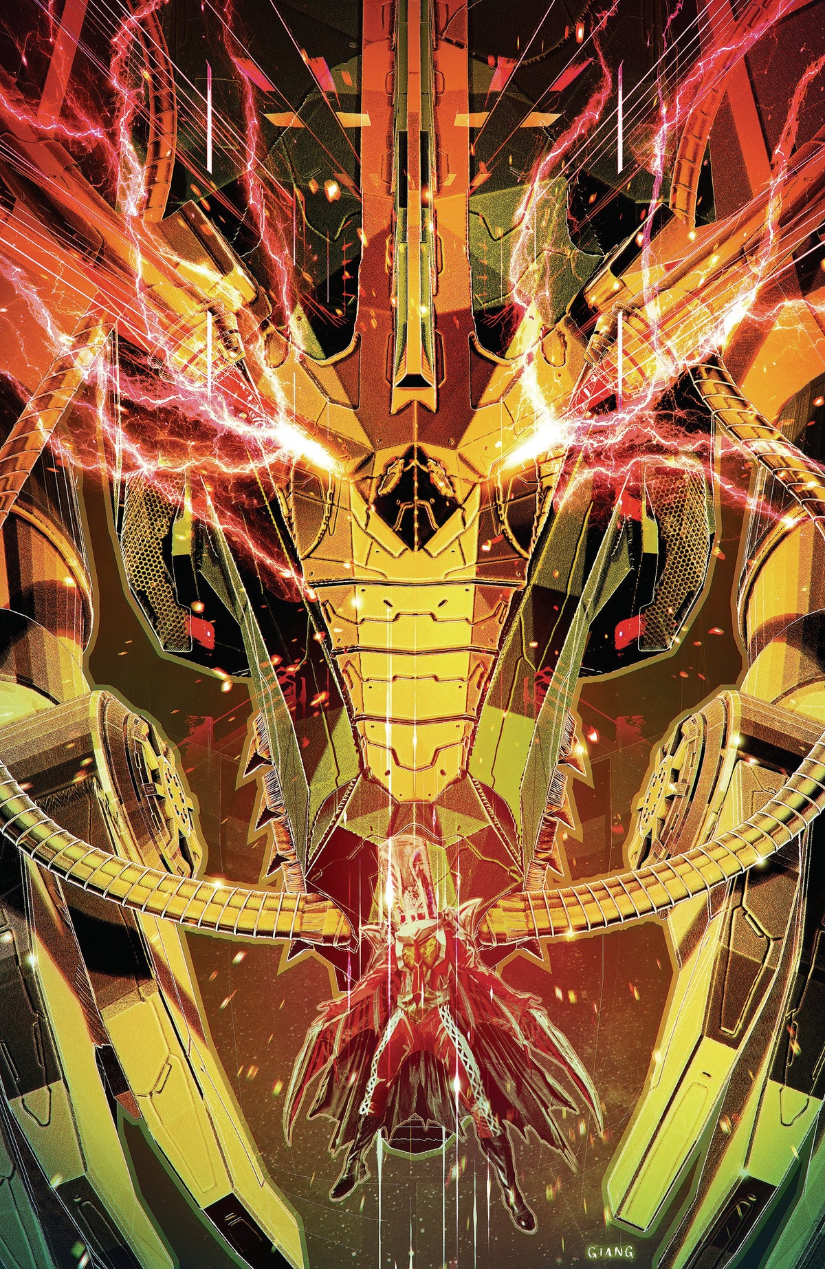 Power Rangers Unlimited #3 G 1 in 25 Variant Edition Variant (Full Art, Giang)