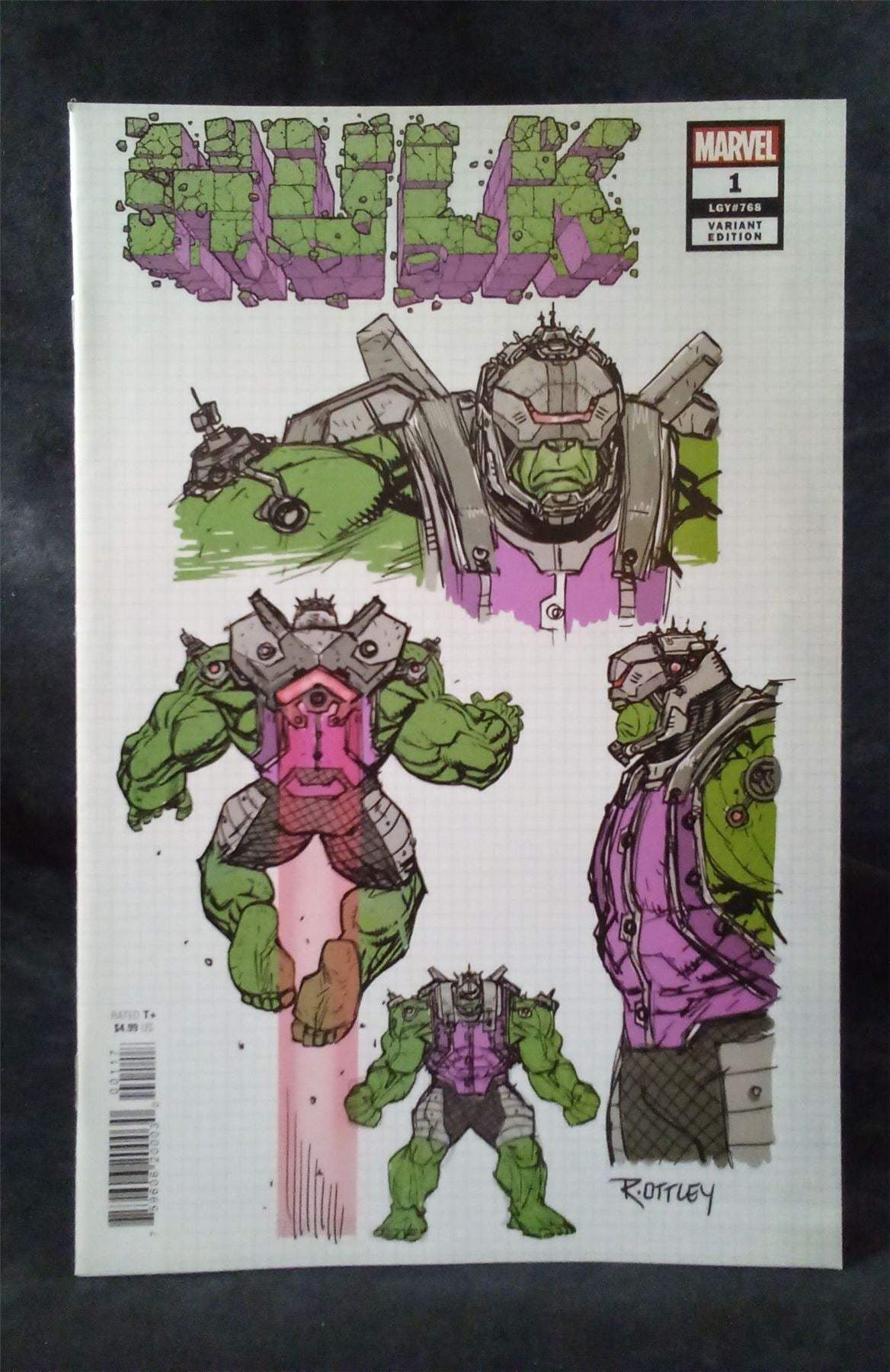 Hulk #1 Ottley Variant Marvel Comics Comic Book