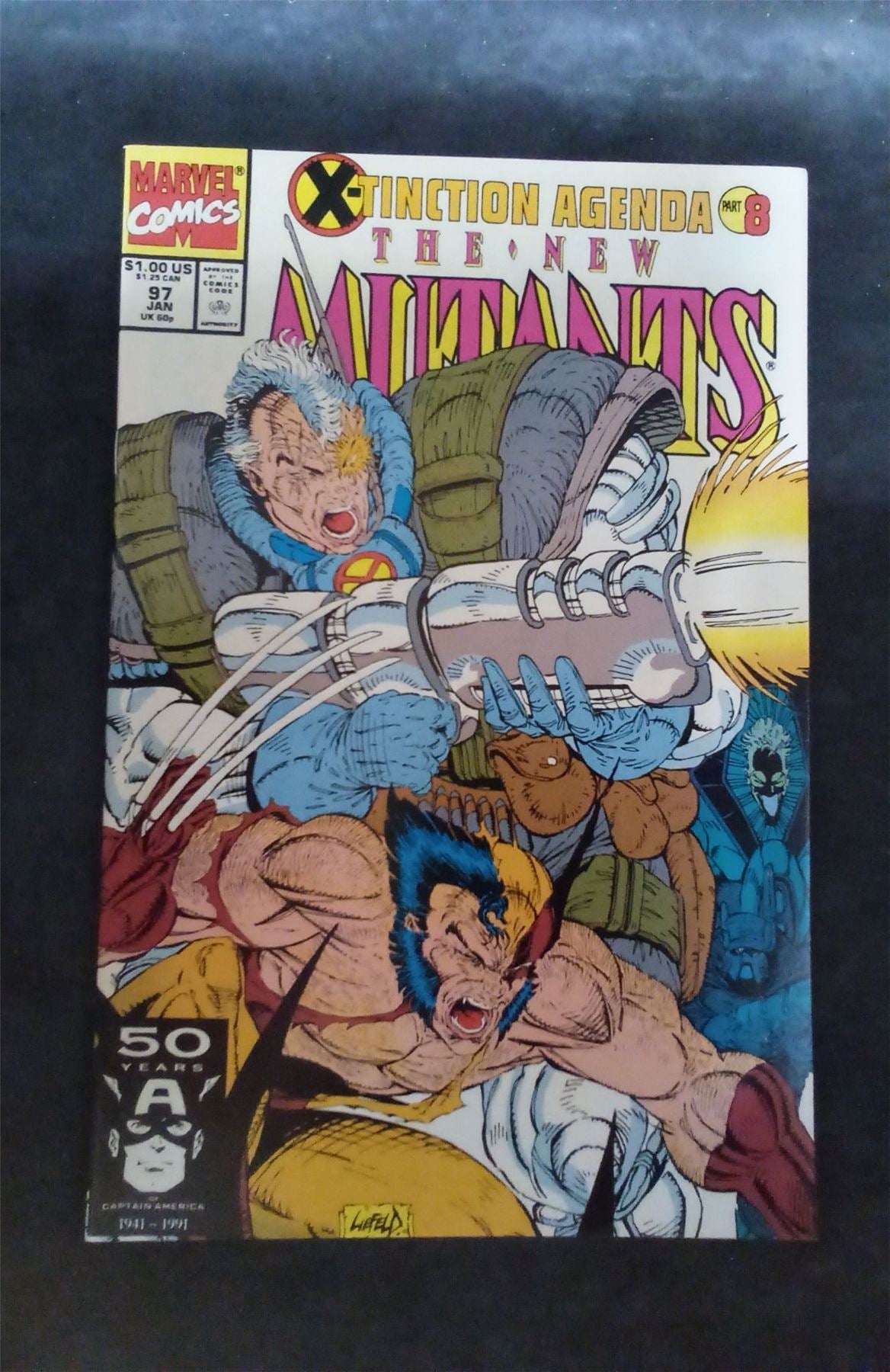 The New Mutants #97 1991 marvel Comic Book