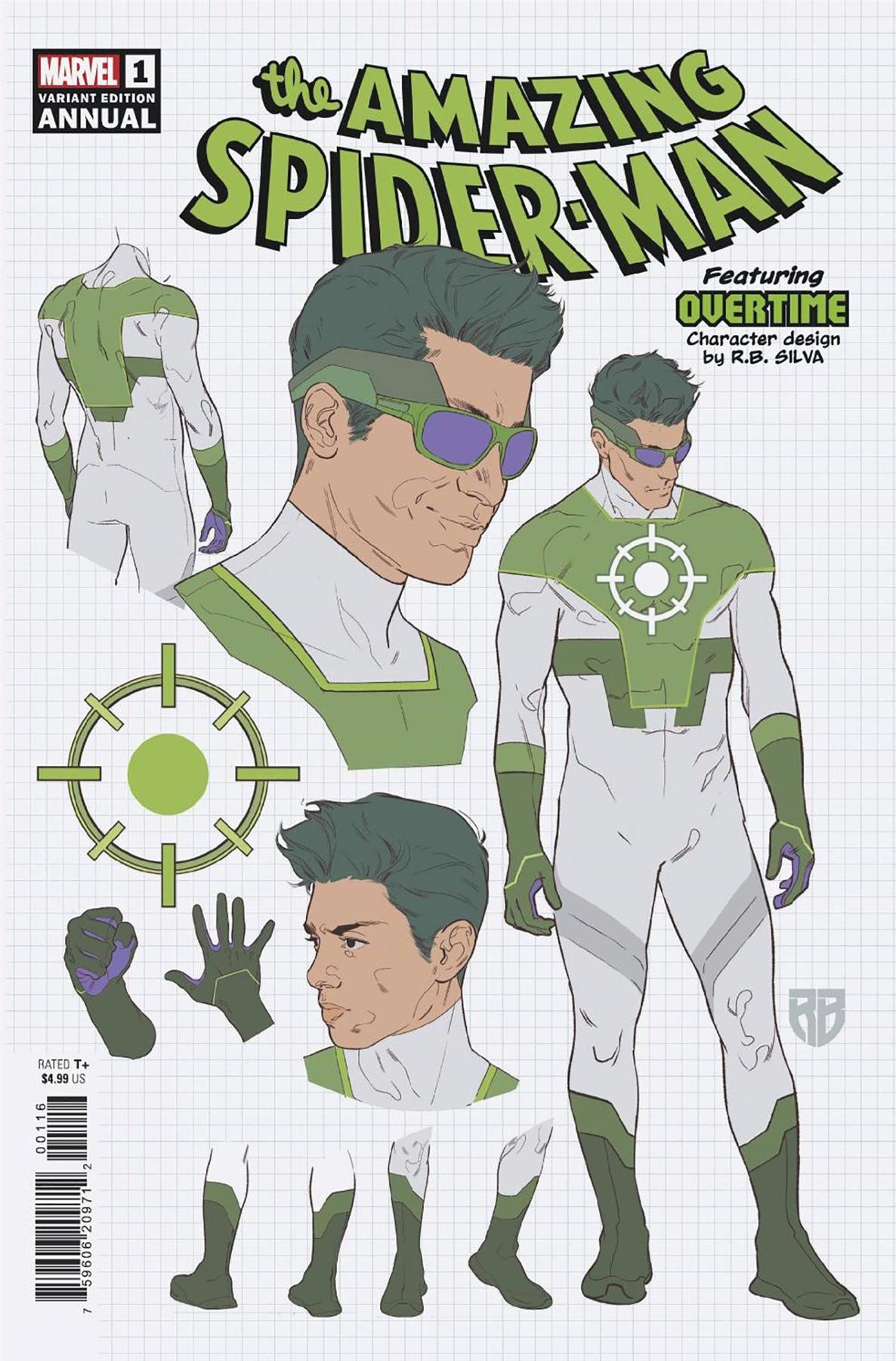 Amazing Spider-man Annual #1 10 Copy Incv Silva Design Var Marvel Prh Comic Book