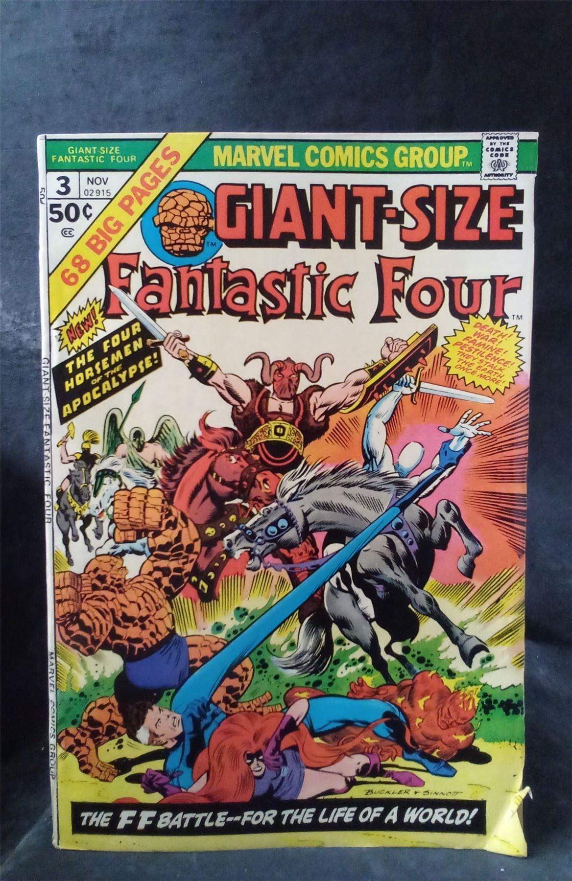 Giant-Size Fantastic Four #3 1974 Marvel Comics Comic Book