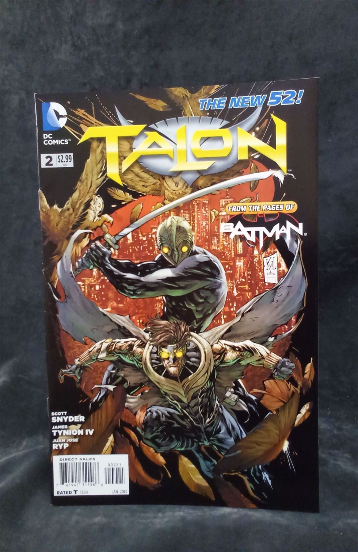 Talon #2 Lashley 1:25 Variant 2013 dc-comics Comic Book