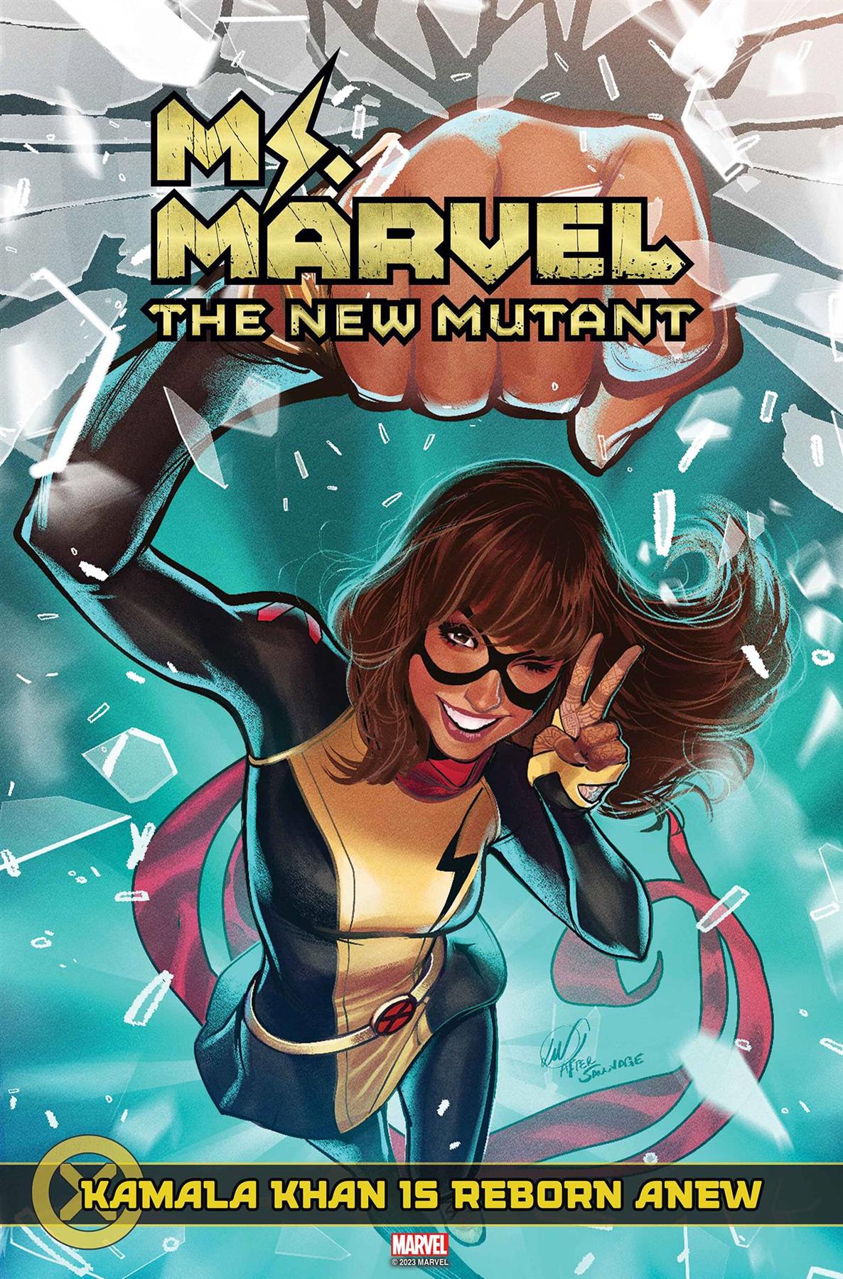 Ms Marvel New Mutant #1 Lucas Werneck Homage Var (Lucas Werneck Homage Var) Marvel Prh Comic Book 2023