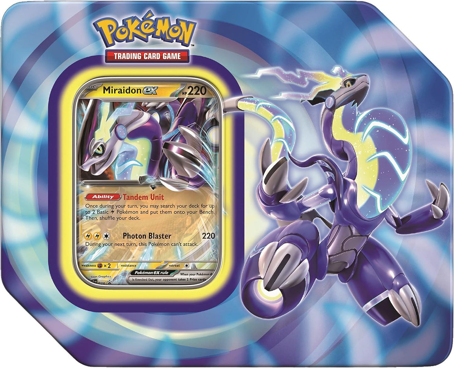 Pokemon Paldea Legends Tins Koraidon