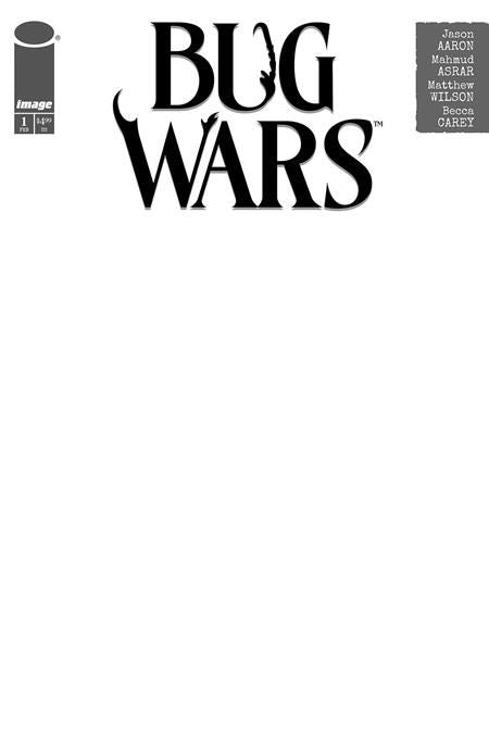 Bug Wars #1 (Of 6) Cvr C Blank Sketch Var (Mr) Image Comics Comic Book 2025