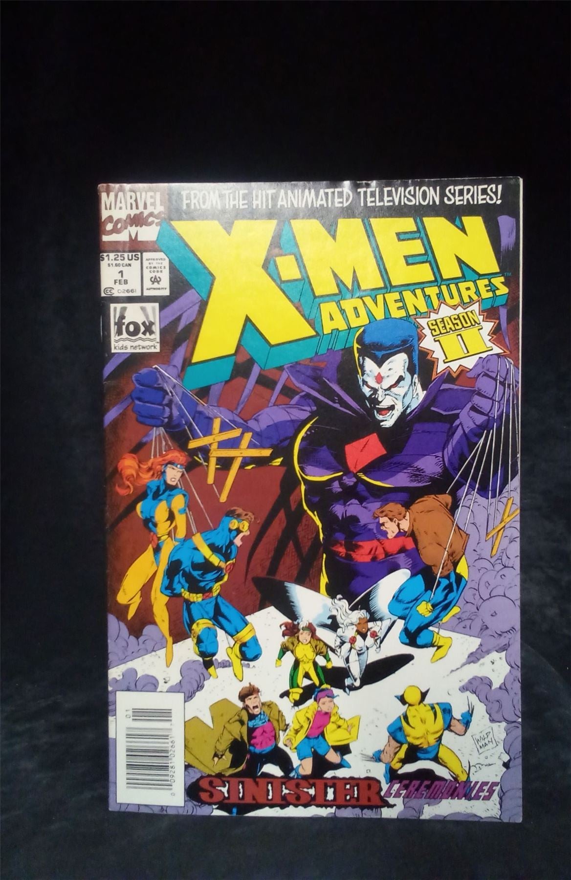 X-Men Adventures #1 1994 Marvel Comics Comic Book