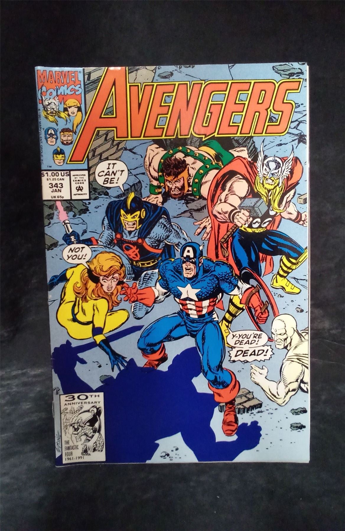 The Avengers #343 1992 Marvel Comics Comic Book