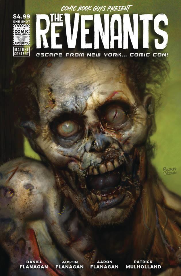 Revenants Escape From New York Comic Con Cvr B Brown (mr) (c The Comic Book Guys Comic Book