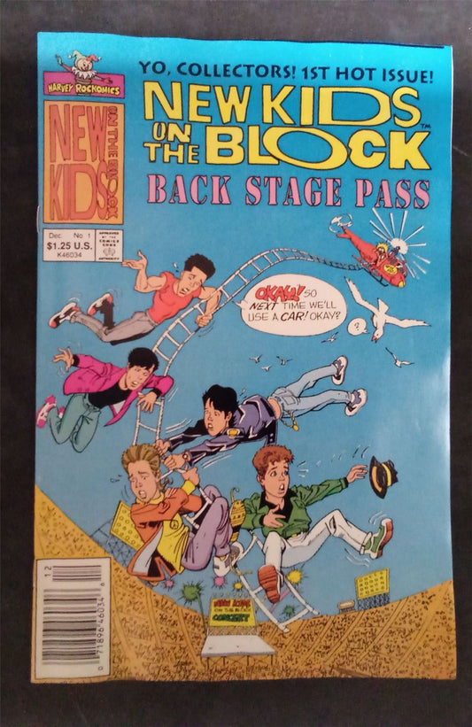 New Kids On The Block: Backstage Pass #1 Harvey Comics Comic Book